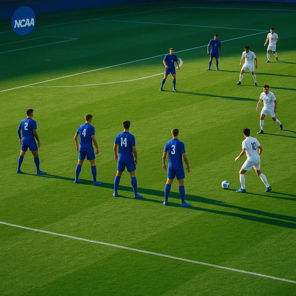 NCAA soccer backline defending featured guide - 7 Elite Principles for NCAA Soccer Backline Defending (That Coaches Actually