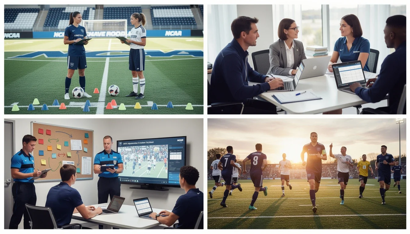 A step-by-step visual process guide demonstrating how 2026 ncaa division 1 soccer eligibility changes works