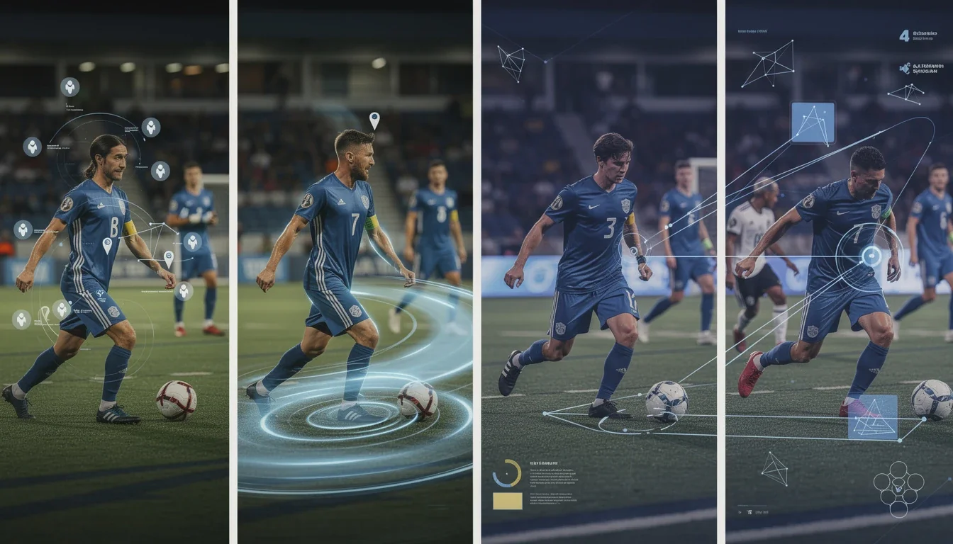 A step-by-step visual process guide demonstrating how data-driven midfield decision making ncaa works