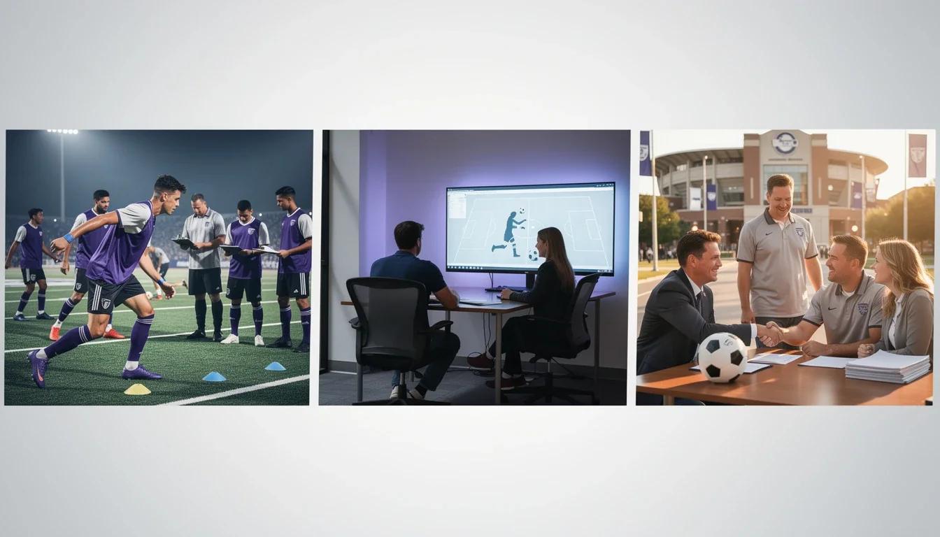 A step-by-step visual process guide demonstrating how emerging ncaa d1 soccer recruitment strategies works