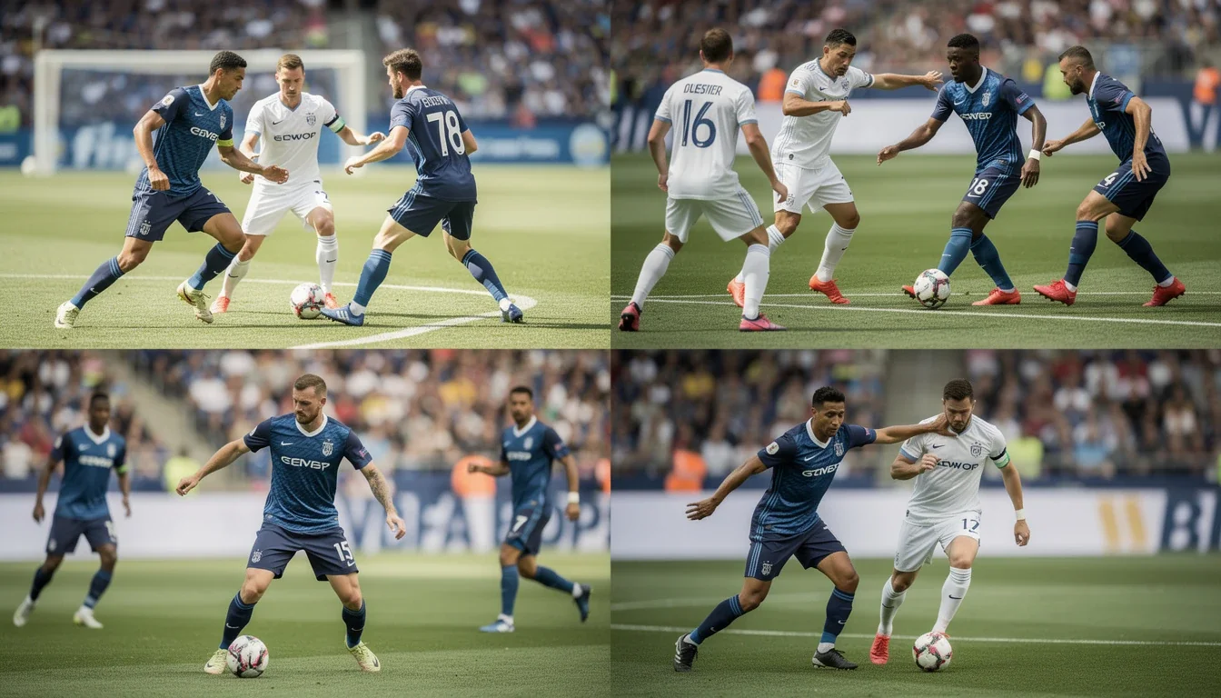 A step-by-step visual process guide demonstrating how midfield partnership dynamics ncaa d1 soccer works