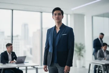 A professional team working on defensive line communication in ncaa d1 soccer solutions in a modern office environment