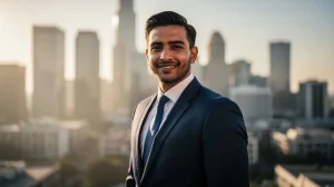 A professional team working on technology driven scouting smaller d1 soccer solutions in a modern office environment