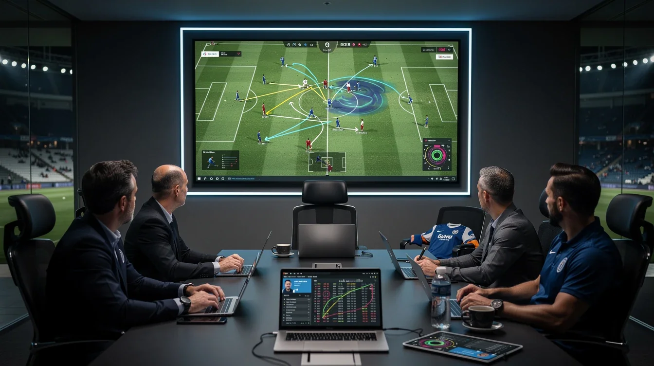 An illustrated diagram showing the key benefits of midfield tactical film review techniques 2026 strategies