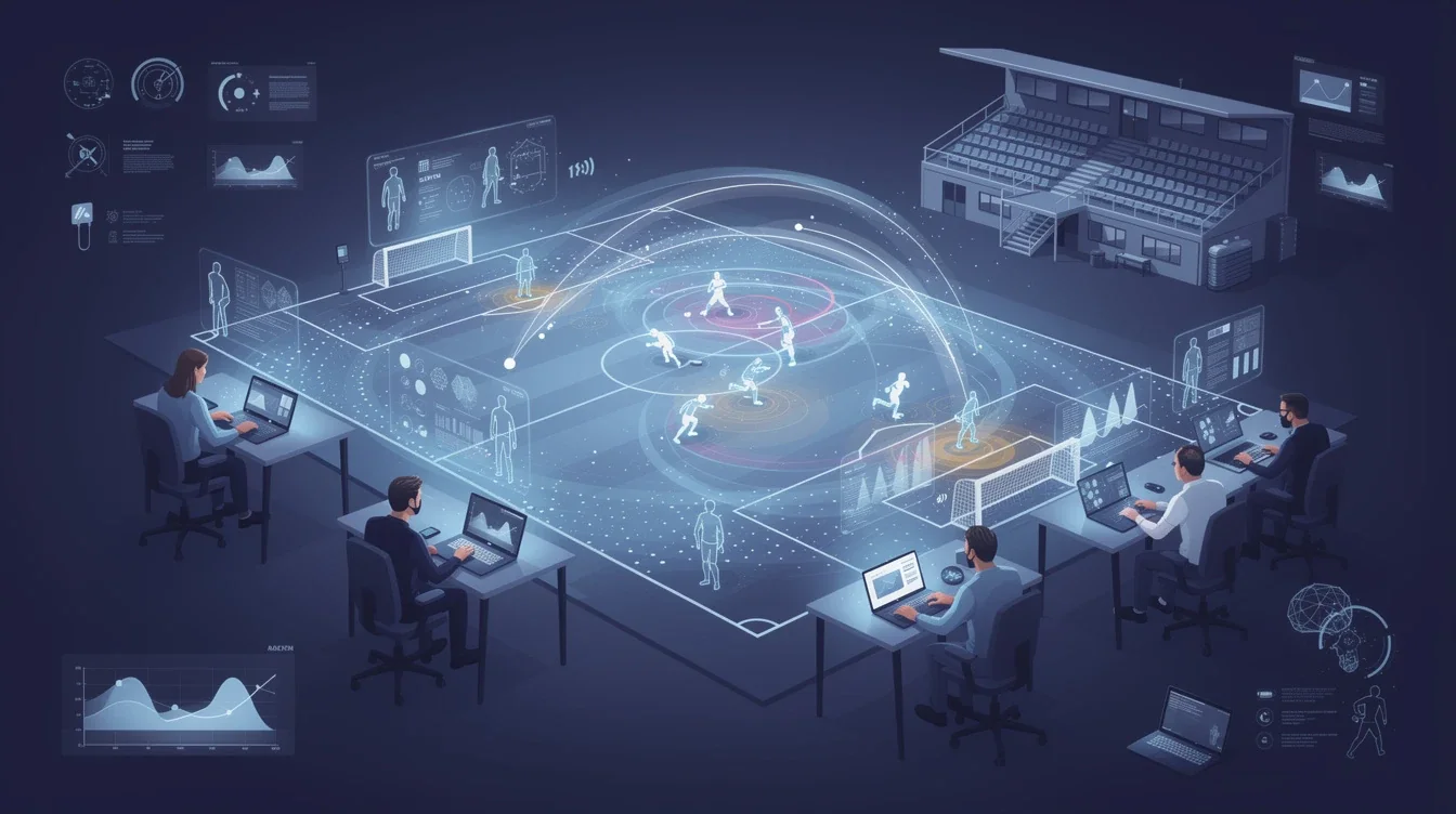 A summary infographic highlighting best practices for technology driven scouting smaller d1 soccer