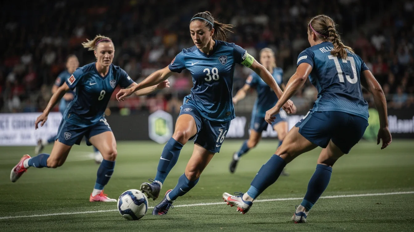 An illustrated diagram showing the key benefits of tactical versatility women d1 soccer midfielders strategies